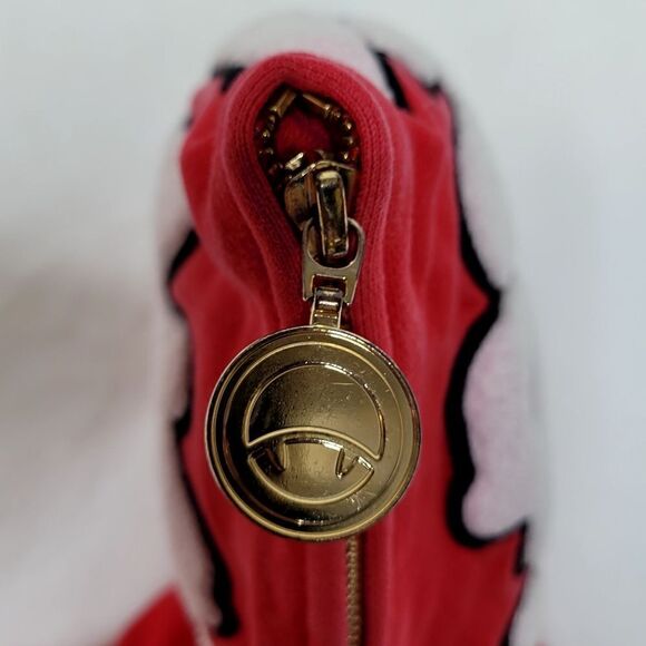 Devil Nut Under Red Flag Burning Embroidered Heavyweight Hoodie Size XS - Picture 9 of 13